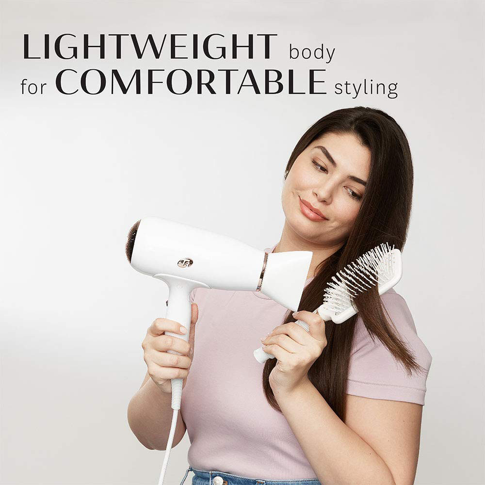 T3 Featherweight 3i Professional Ionic Hair Dryer Lightweight Design Frizz Smoothing Multiple Speed and Heat Settings Cool Shot