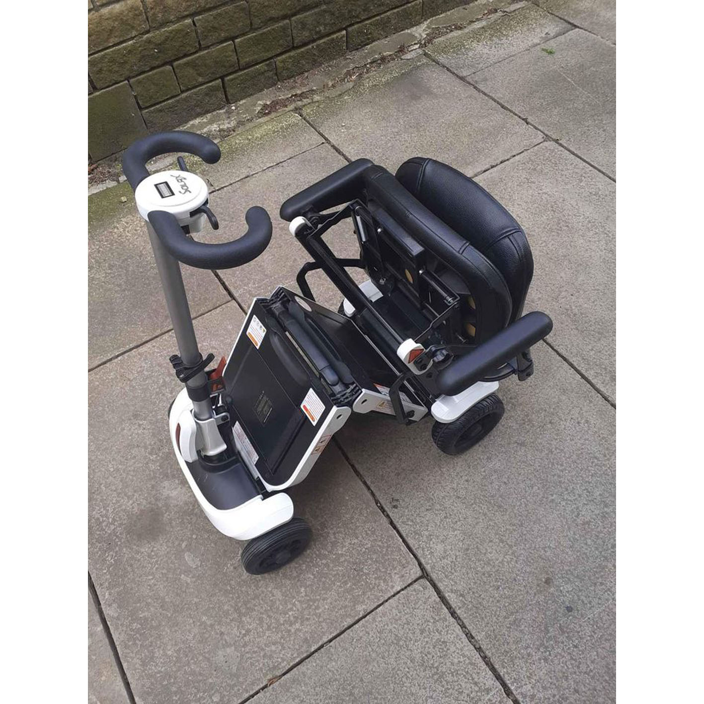 SOLAX GENIE BLUE Manual Folding Mobility Boot Scooter