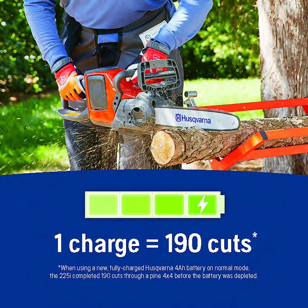 Husqvarna 225i 40-Volt 14-in Cordless Electric Chainsaw