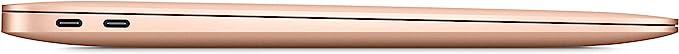 Apple 2020 MacBook Air Laptop M1 Chip, 13” Retina Display, 8GB RAM, 256GB SSD Storage, Backlit Keyboard, FaceTime HD Camera, Touch ID; Gold