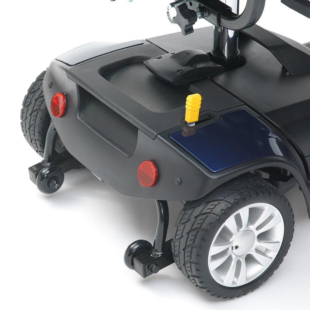 Electric scooter with portable travel case