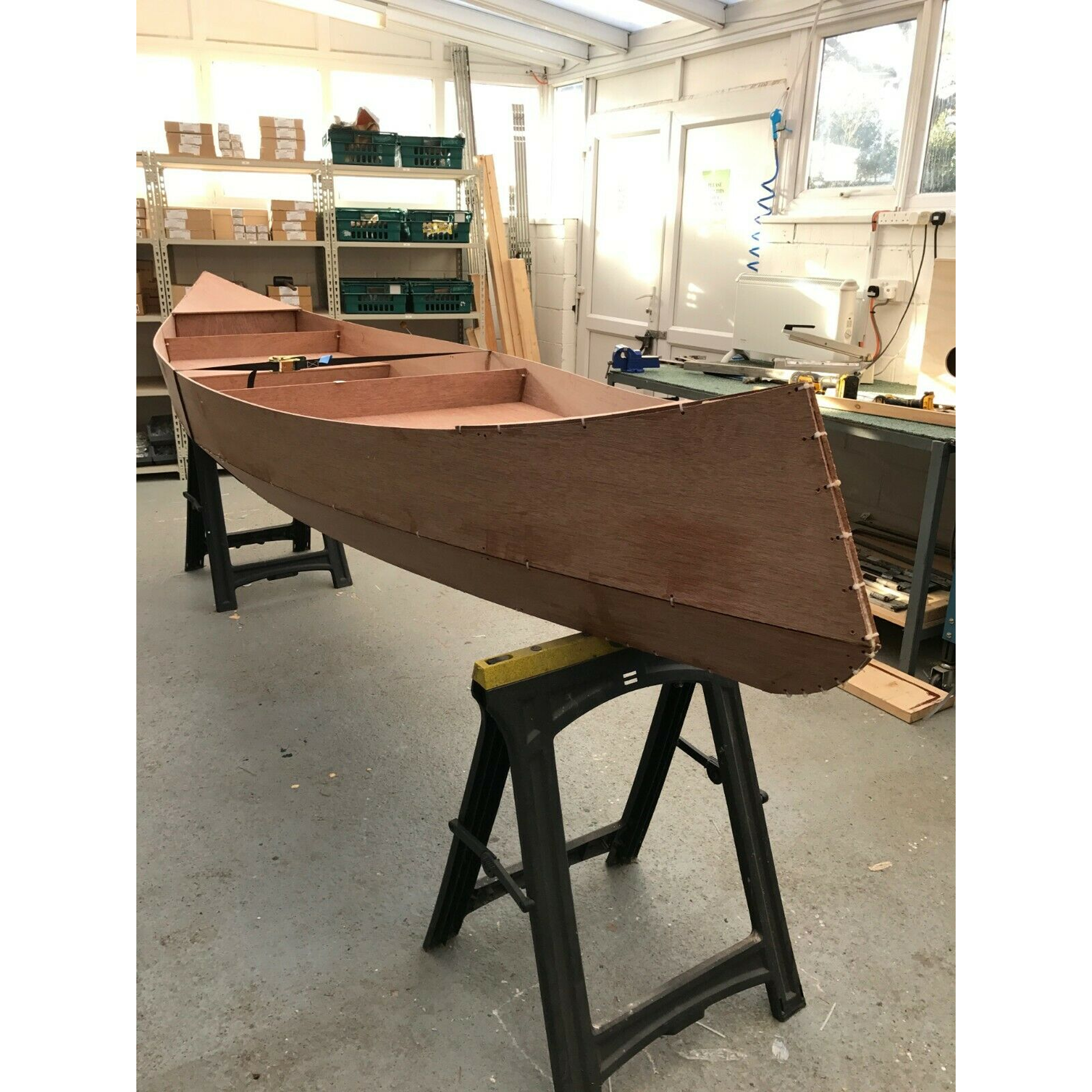 GUNGA DIN 2 - Canadian Style Kayak/Boat/Canoe - PLYWOOD KIT. 3.8m [12' 6