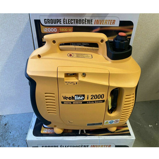Vechline Generator 240v Petrol Portable Suitcase i2000 1800w Caravan Motorhome