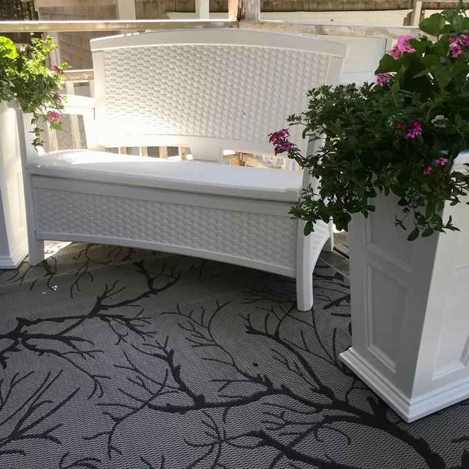 【Storage Shed】Outdoor Elements Storage Bench