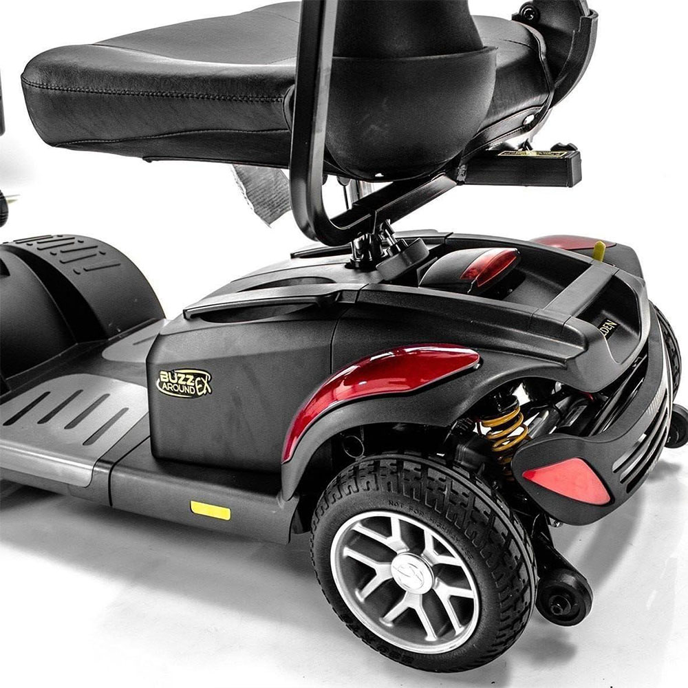 BUZZAROUND EX Extreme 4-Wheel Heavy Duty Long Range Travel Scooter