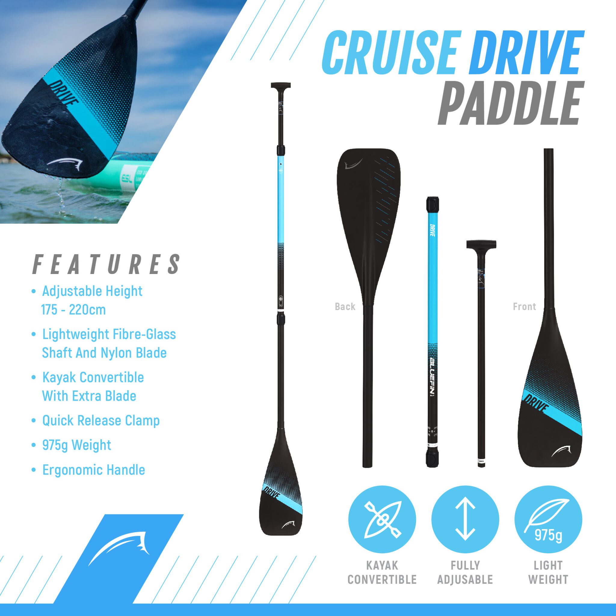 Bluefin Cruise inflatable stand-up paddleboard