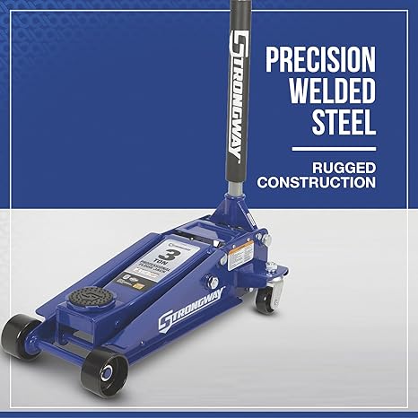 Strongway Long-Distance, Low-Profile Professional Service Floor Socket — 3-tonne Capacity